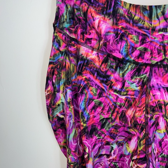 Lululemon Base Pace High-Rise Tight leggings - Hyper Flow Pink Multi size 18 - Picture 9 of 14